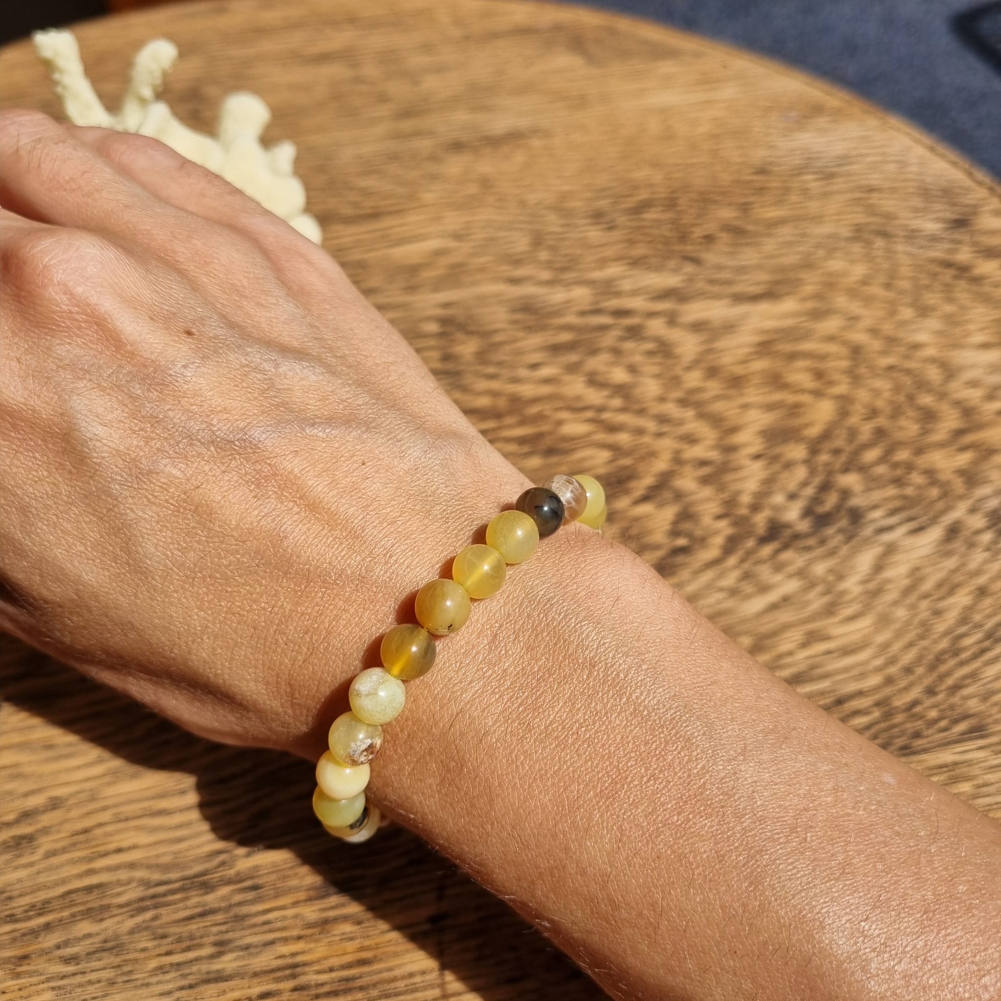 Gele Opaal Armband