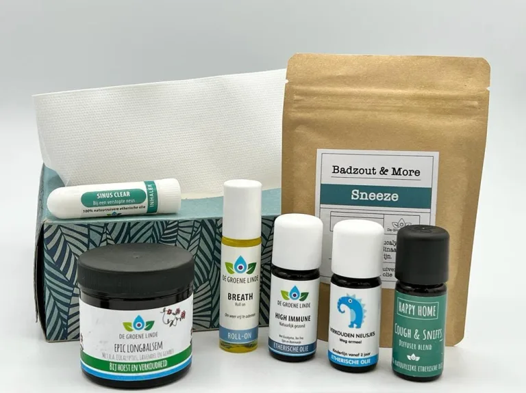 Etherische olie en een diffuser voor een fris geurmoment bij verkoudheid
