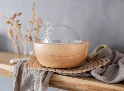 Verschillende aroma diffusers vergeleken op ruimte, materiaal en gebruik