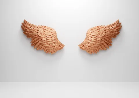 Zeven geurblends uit de Angel collectie bij elkaar