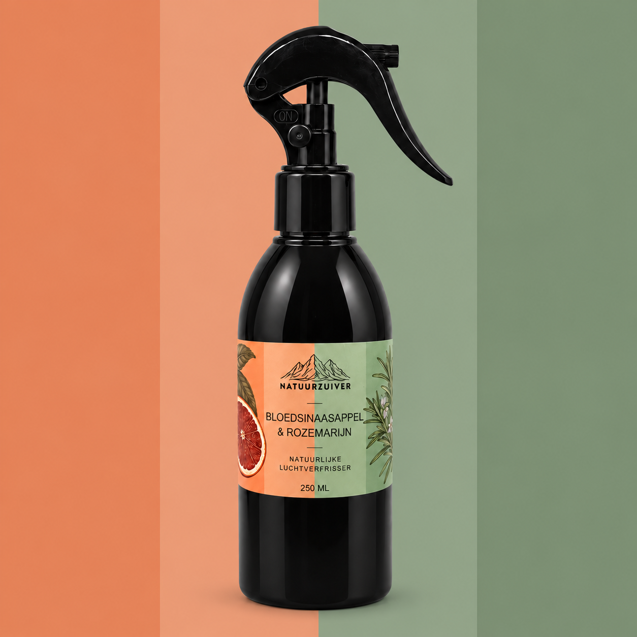 Bloedsinaasappel & Rozemarijn | Natuurlijke luchtverfrisser | 250 ml