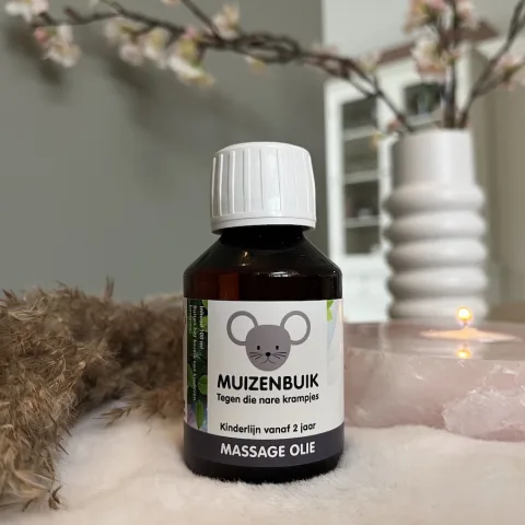 Muizenbuik | Massage olie | Vanaf 2 jr