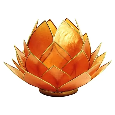Lotus sfeerlicht | Oranje | Large