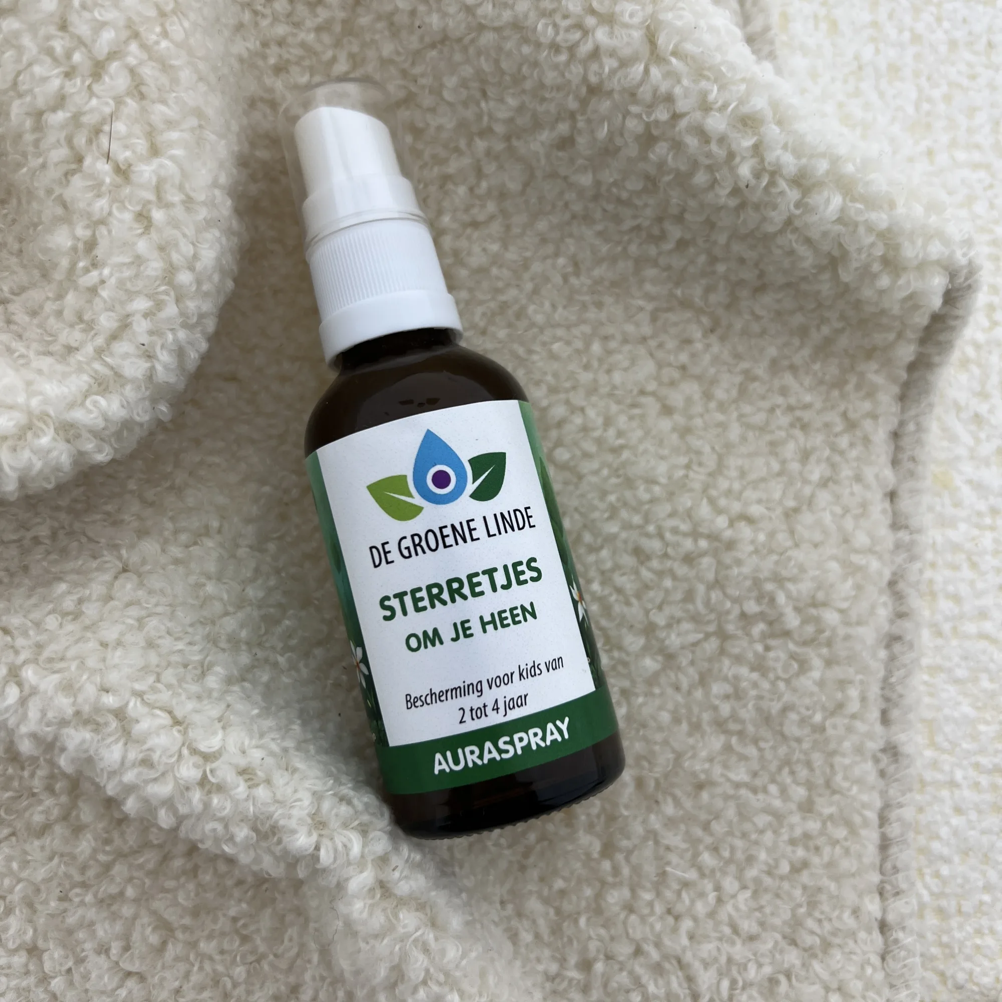 sterretjes om je heen auraspray van de groene linde