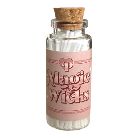 Magic Wicks | Lonten voor Pearl Candles | 50 stuks