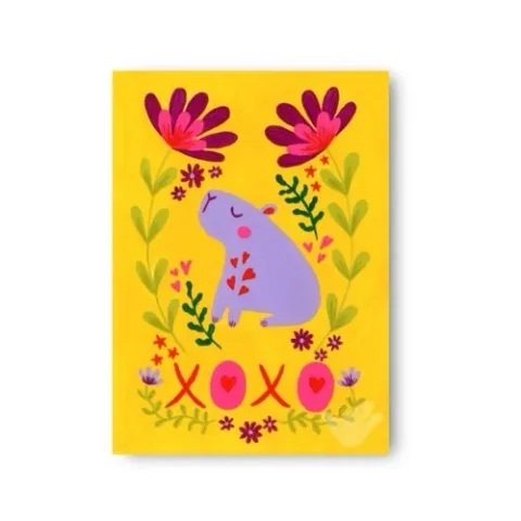 Ansichtkaart Hugs And Kisses A6