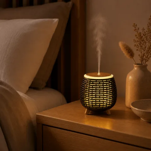 Aroma Diffuser Honey | Zwart | 90 ML
