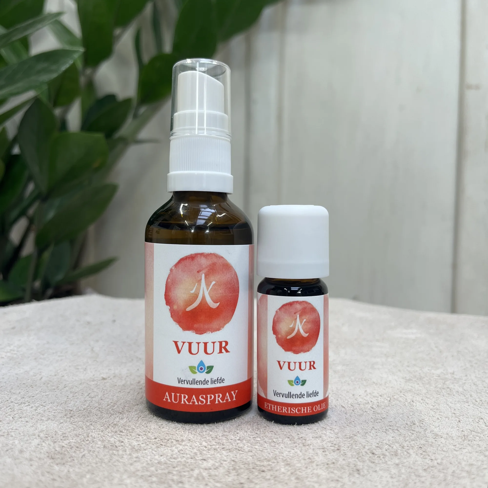 Element Vuur geurfrequentie, etherische olie en auraspray