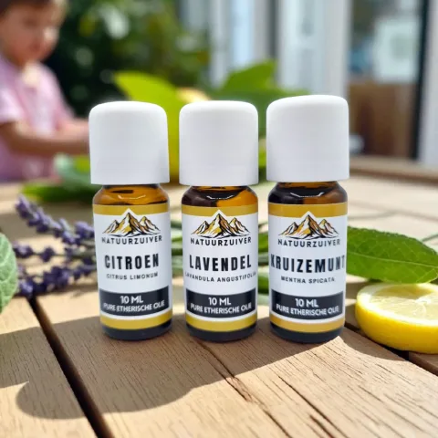 Hooikoorts Set Kinderen | Citroen, Lavendel, Kruizemunt | Vanaf 2 jr