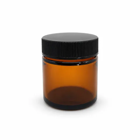 Amberglazen potje