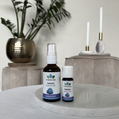 Kristallen lijn Turkoois auraspray 10ml etherische olie