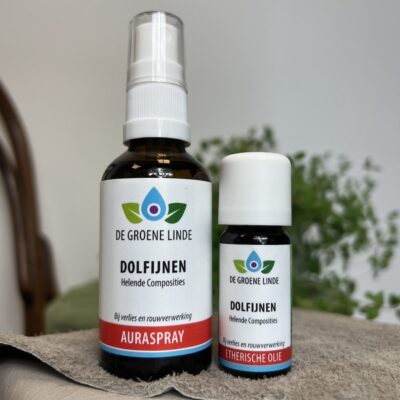 Helende Composities lijn Dolfijnen auraspray olie 10 ml