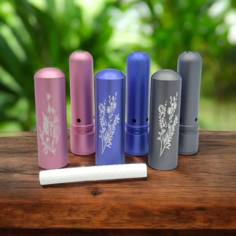 Luxe DIY Neus Inhaler | Aluminium | 3 kleuren