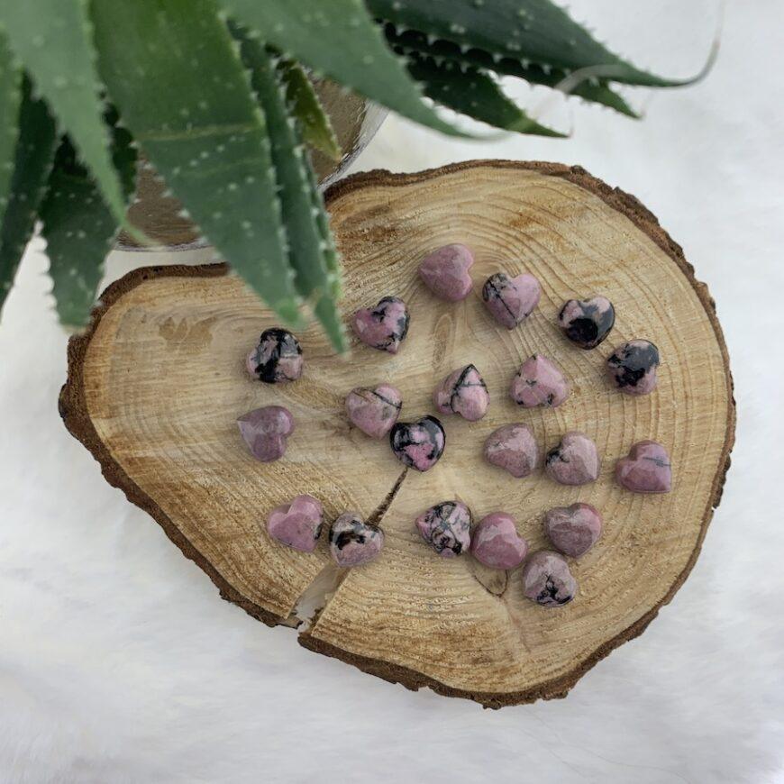 Typisch Shanna | Edelsteen armbandje | Rhodoniet