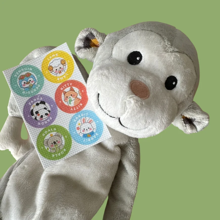 Etherische olie stickers kids | 6 stuks Etherische olie stickers kids | 6 stuks