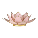 Lotus sfeerlicht | Pastel Roze & Goud