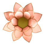 Lotus sfeerlicht | Pastel Roze & Goud