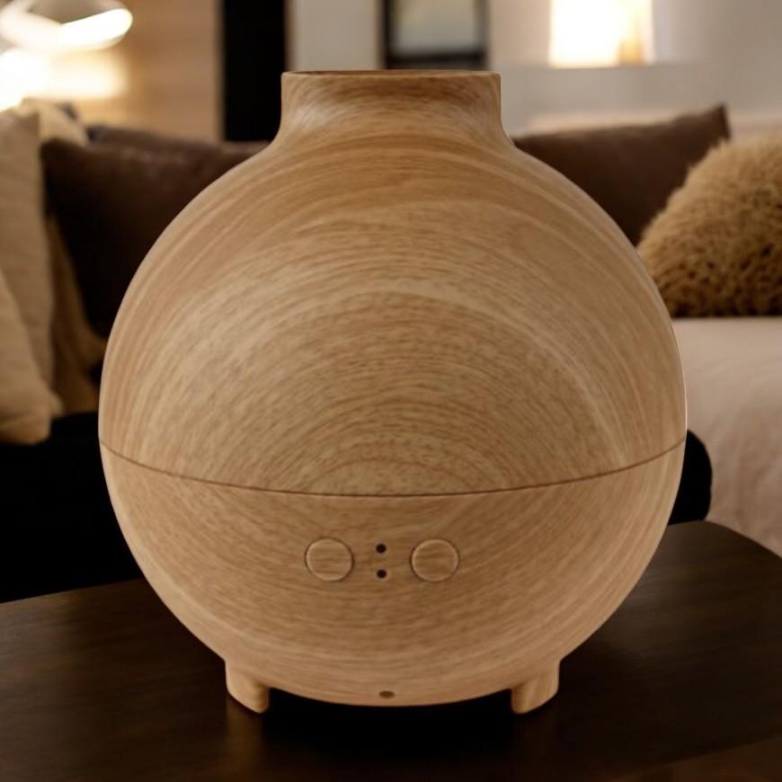 Aroma Diffuser | Wellness | Light Wood | 600 ML