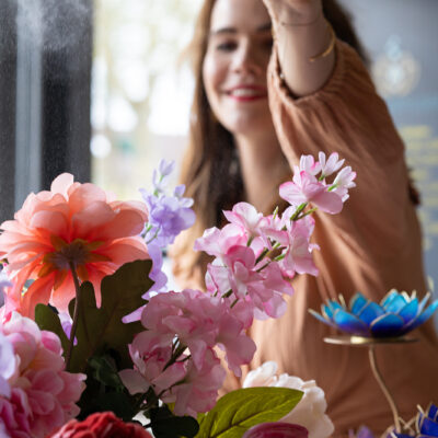 Roomspray Zijdebloemen Happy Home Lijn