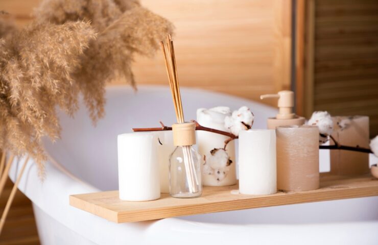 Etherische olie in bad