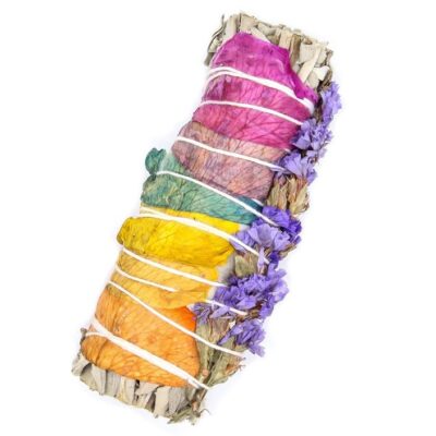 Smudge stick | Witte Salie & 7 rozen