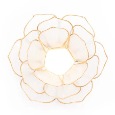 Lotus sfeerlicht | Bladvorm | Naturel