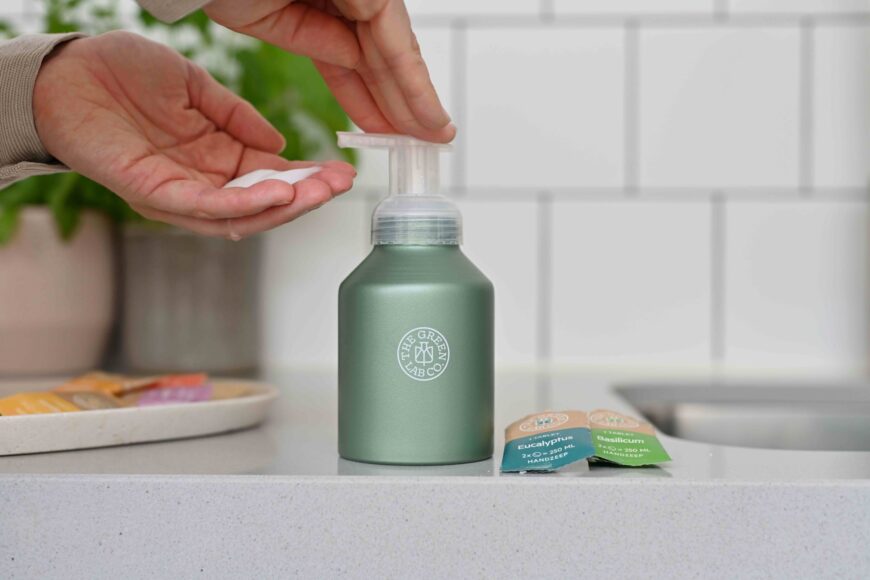 The Green Lab | Aluminium “forever” design fles | 4 kleuren