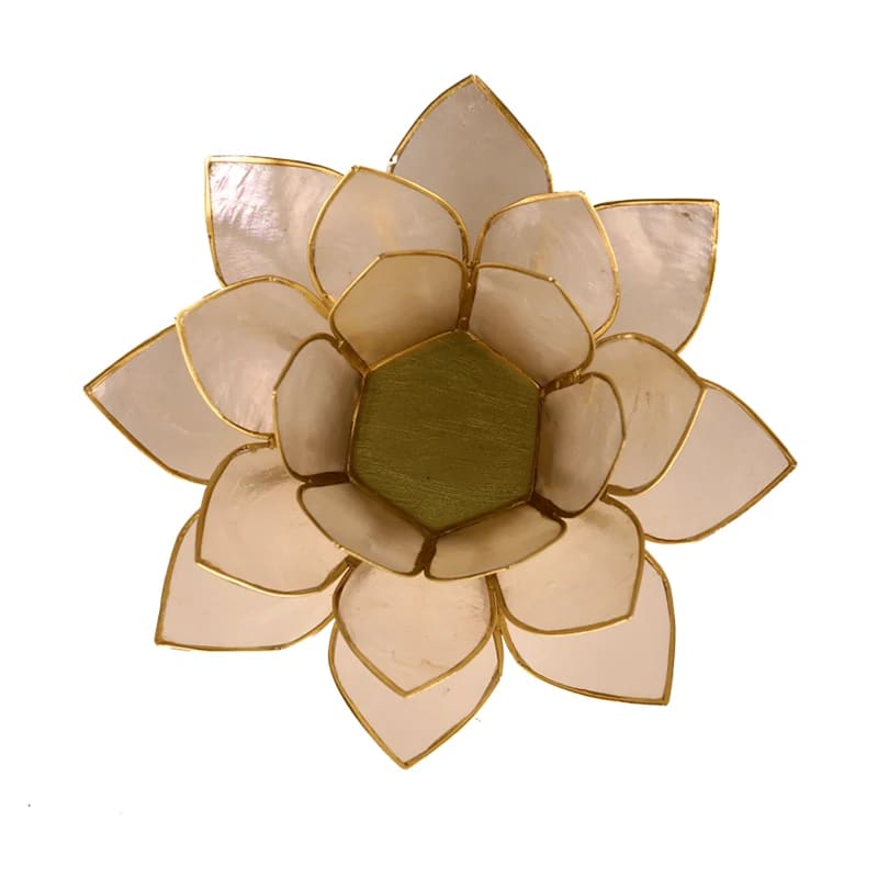 Lotus sfeerlicht | Parelmoer & Goud