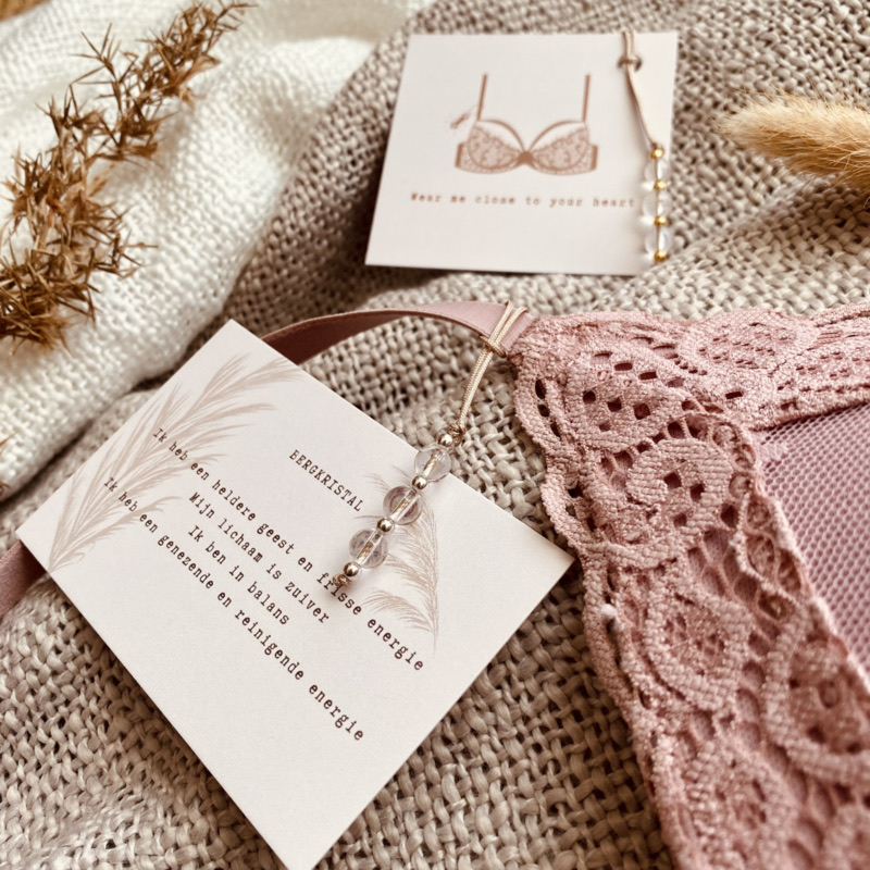 Typisch Shanna | BH edelsteenhanger | Bergkristal Typisch Shanna | BH edelsteenhanger | Bergkristal