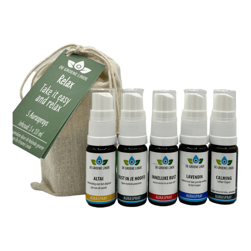 Themabag Relax | Aura- & Roomspray's Themabag Relax | Aura- & Roomspray's