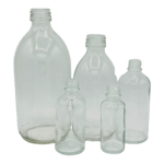 Glazen spray fles | Helder | div. inhoud