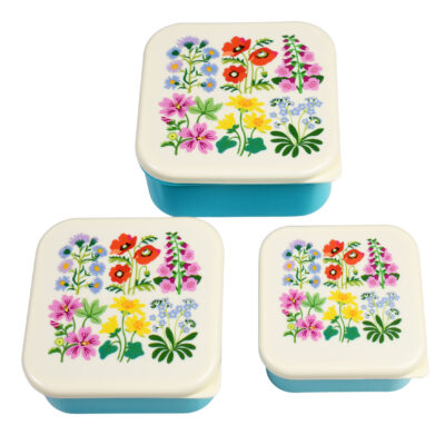 Lunch & Snack boxjes | Rex London | Wild flowers