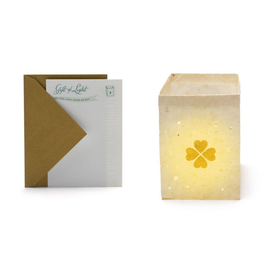 Geschenk van licht | Handgeschept papier | 8 dessins