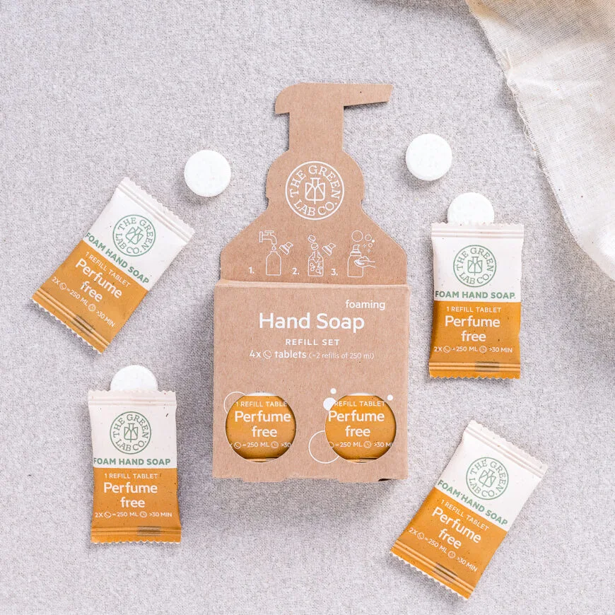 The Green Lab | Navulling | Handzeep | Parfumvrij