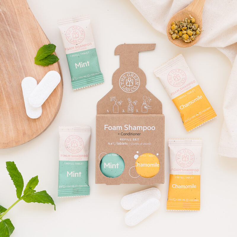 The Green Lab | Navulling | Shampoo | Munt & Kamille