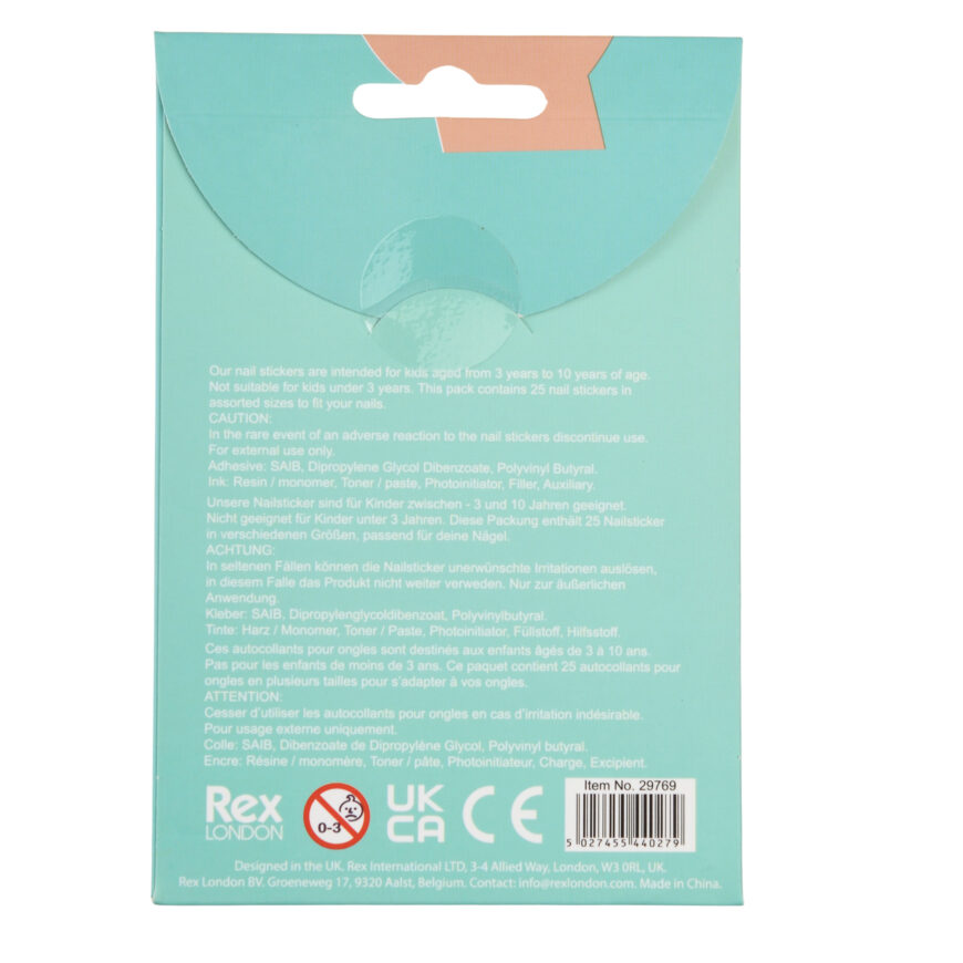 Nagel stickertjes | Top banana | Rex London Nagel stickertjes | Top banana | Rex London