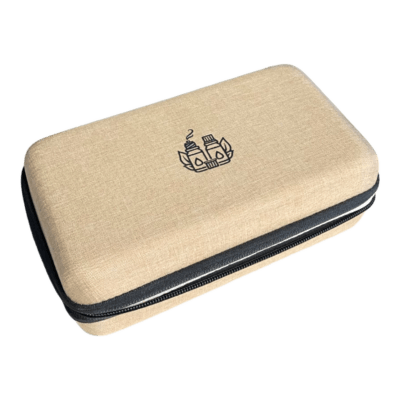 Olie opberg case | Crème | 18 vaks