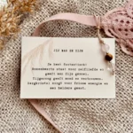 Typisch Shanna | BH edelsteenhanger | Jij mag er zijn!