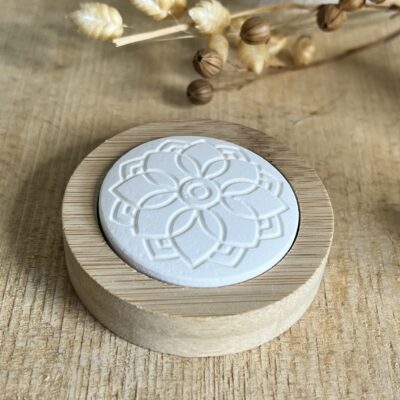 Bloem Geursteen | Hout Rond