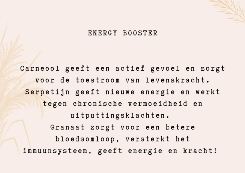 Typisch Shanna | Edelsteen armbandje | Energy Booster Typisch Shanna | Edelsteen armbandje | Energy Booster