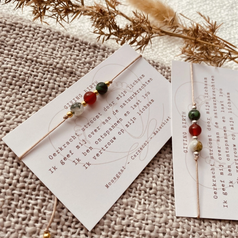 Typisch Shanna | Edelsteen armbandje | Giving Birth