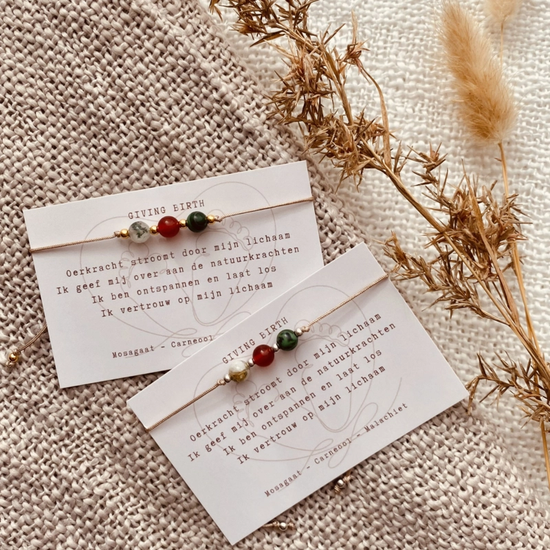 Typisch Shanna | Edelsteen armbandje | Giving Birth