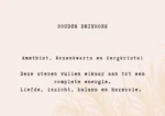 Typisch Shanna | Edelsteen armbandje | Gouden Driehoek