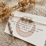 Typisch Shanna | Edelsteen armbandje | Labradoriet