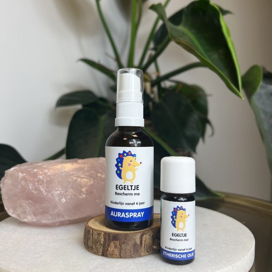 Egeltje, Bescherm mij | Aura- & Roomspray | Vanaf 4 jr