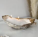 Pearl Candle | Forest green | 500 gram en 5 lonten