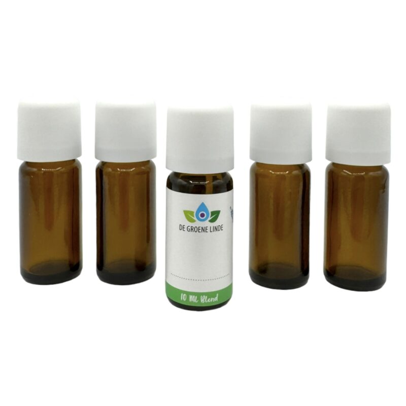 Druppel flesjes | 5 x 10 ml | incl. etiketten