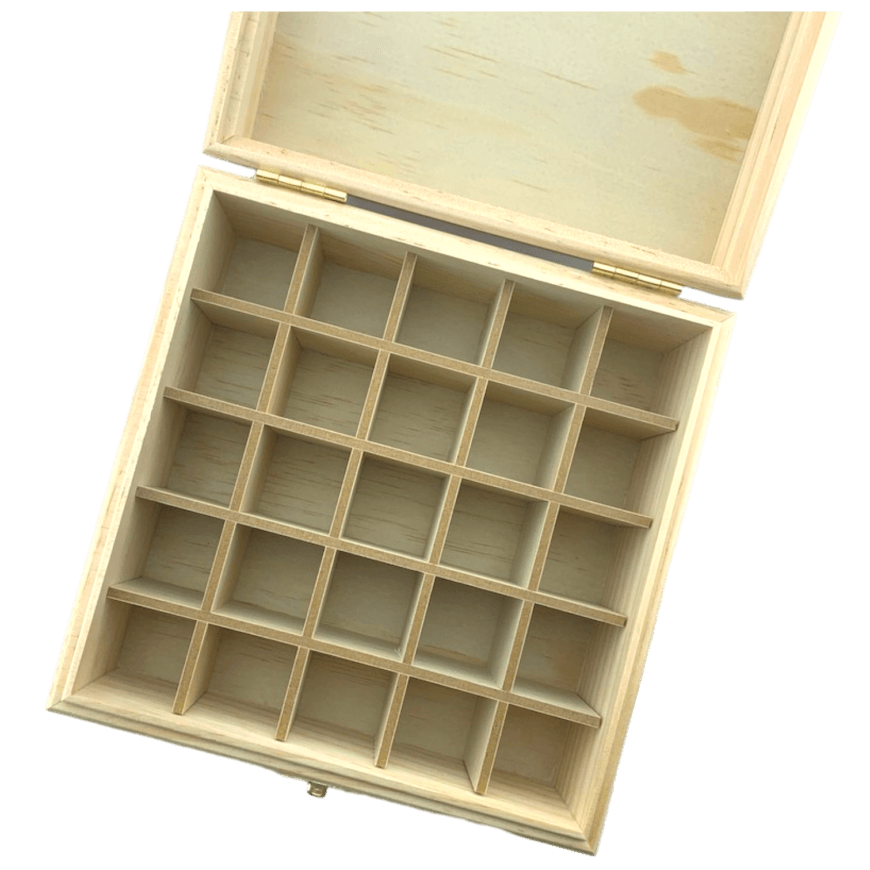 Houten opberg box | Vierkant