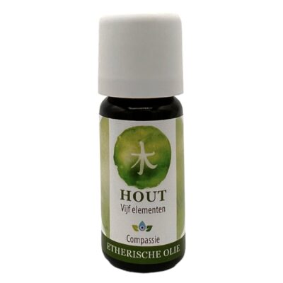 Vijf elementen etherische olie hout