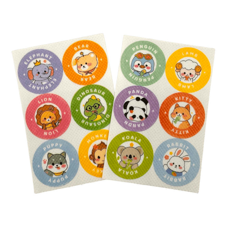 Etherische olie stickers kids | 6 stuks Etherische olie stickers kids | 6 stuks